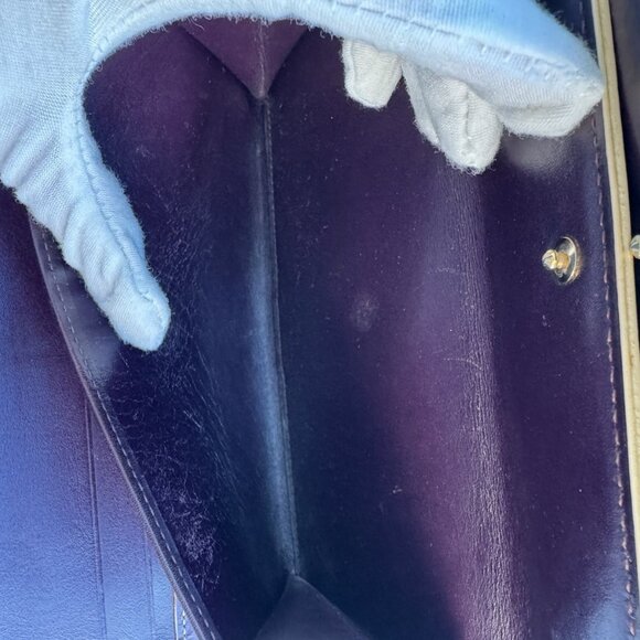 LOUIS VUITTON Suhali Collection Leather Long Wallet - Picture 15 of 15
